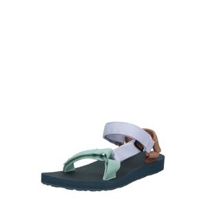 TEVA Trekingové sandále  karamelová / mätová / pastelovo fialová