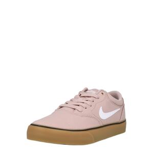 Nike SB Nízke tenisky  ružová / biela