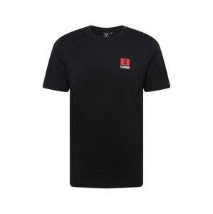 Hummel Funkčné tričko  čierna / červená / biela