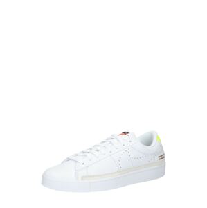 Nike Sportswear Nízke tenisky 'Blazer X'  biela / neónovo žltá / krémová