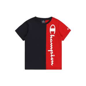 Champion Authentic Athletic Apparel Tričko  čierna / červená / biela