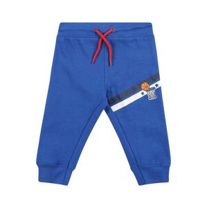 BLUE SEVEN Nohavice  kráľovská modrá / biela / oranžová