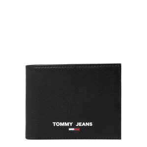 Tommy Jeans Peňaženka  čierna / biela / námornícka modrá / červená