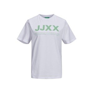 JJXX Tričko 'Anna'  biela / zelená
