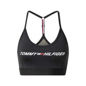 Tommy Sport Športová podprsenka  čierna / biela / červená / námornícka modrá