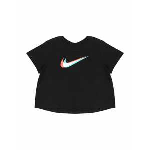 Nike Sportswear Tričko  čierna / biela / nebesky modrá / červená