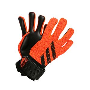 ADIDAS PERFORMANCE Športové rukavice 'Predator'  čierna / oranžovo červená