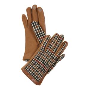 ESPRIT Prstové rukavice  karamelová / čierna / červená / béžová / biela