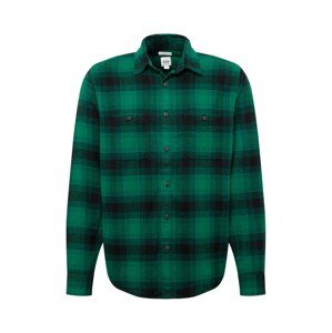 GAP Košeľa  zelená / čierna