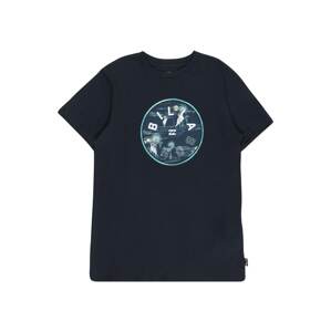 BILLABONG Funkčné tričko 'ROTOR FILL'  tmavomodrá / námornícka modrá / biela / tyrkysová
