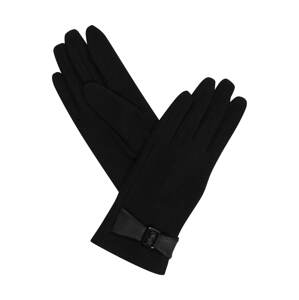 NÜMPH Prstové rukavice  čierna