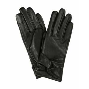 PIECES Prstové rukavice 'SILLE'  čierna