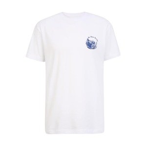 Libertine-Libertine Shirt 'Beat Veritas'  biela / modrá