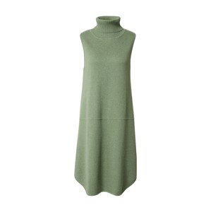 SKFK Pletené šaty 'ERROXALI'  pastelovo zelená