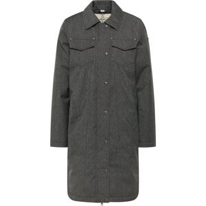 DreiMaster Vintage Zimný kabát  tmavosivá