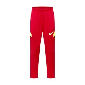 NIKE Športové nohavice 'Strike'  žltá / ohnivo červená
