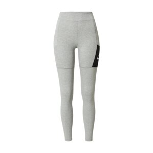 Nike Sportswear Legíny  sivá melírovaná / čierna / biela