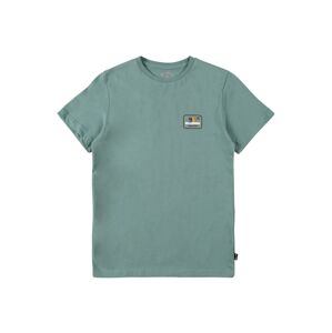BILLABONG Funkčné tričko  dymovo modrá / gaštanová / biela / oranžová