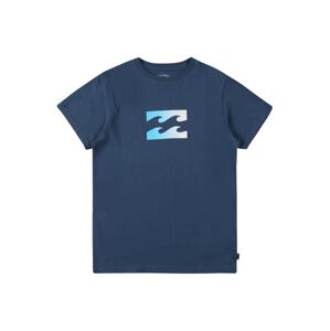 BILLABONG Funkčné tričko 'WAVE'  námornícka modrá / vodová / biela