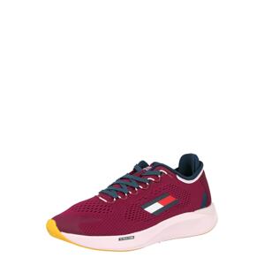 Tommy Sport Športová obuv 'Elite Racer'  námornícka modrá / purpurová / červená / biela