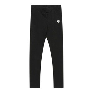 Hummel Športové nohavice 'Onze'  čierna / biela