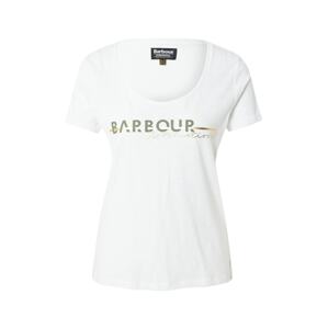 Barbour International Tričko 'Chicane'  biela / zlatá