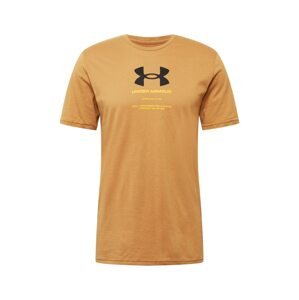 UNDER ARMOUR Funkčné tričko  oranžová / žltá / čierna