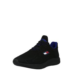 Tommy Sport Športová obuv  čierna / modrá / biela / červená