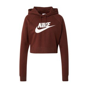 Nike Sportswear Mikina  burgundská / biela