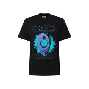 Volcom Shirt 'MAX LOEFFLER'  čierna / fialová / nefritová