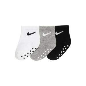 Nike Sportswear Športové ponožky  sivá melírovaná / čierna / biela