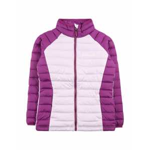 COLUMBIA Outdoorová bunda  fialová / pastelovo fialová / biela