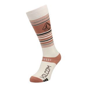 Volcom Športové ponožky  rosé / čierna / biela