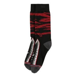 Stance Športové ponožky 'WARBIRD'  červená / biela / sivá / čierna