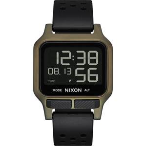 Nixon Digitálne hodinky 'Heat'  olivová / čierna
