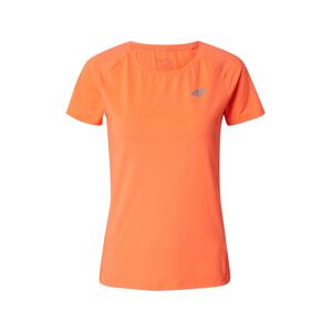 4F Funkčné tričko  neónovo oranžová