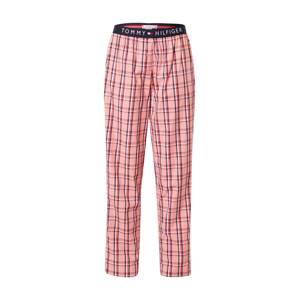 Tommy Hilfiger Underwear Pyžamové nohavice  ružová / námornícka modrá / biela / červená