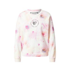 PRINCESS GOES HOLLYWOOD Sweatshirt  biela / ružová / pastelovo žltá