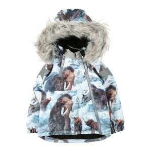 Molo Zimná bunda 'Hopla Fur'  zmiešané farby / svetlomodrá