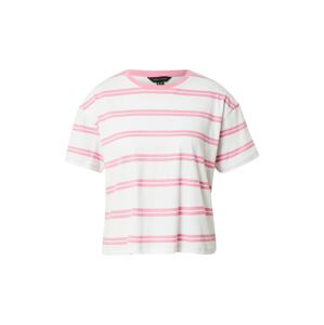 NEW LOOK Tričko  ružová / biela