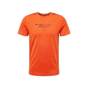 4F Funkčné tričko  oranžová / čierna