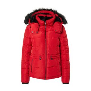 Hailys Zimná bunda 'Amber'  červená / čierna