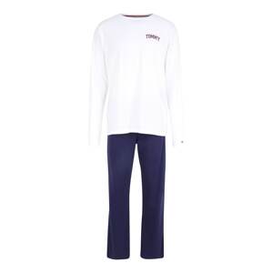 Tommy Hilfiger Underwear Pyjama  biela / námornícka modrá / červená