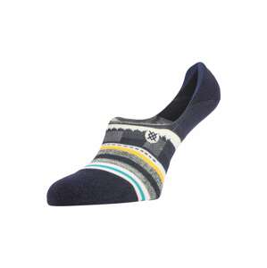 Stance Športové ponožky 'TUCKER NO SHOW'  námornícka modrá / tyrkysová / biela / žltá