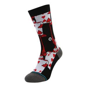 Stance Športové ponožky  čierna / biela / sivá / červená