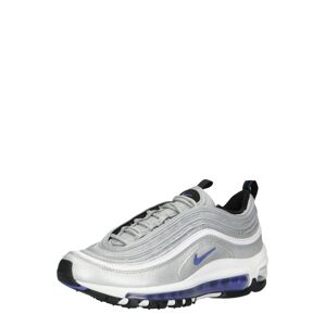 Nike Sportswear Tenisky 'Air Max'  strieborná / tmavofialová / biela / čierna