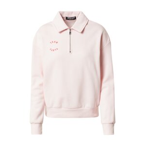 Fashion Union Sweatshirt  svetloružová / biela / rosé