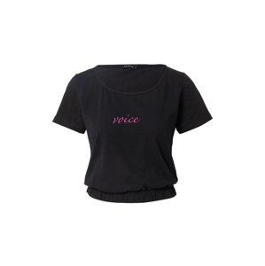 Trendyol T-Shirt  čierna / ružová