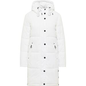 DreiMaster Maritim Zimný kabát  biela / čierna