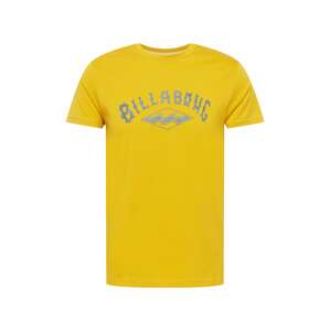 BILLABONG Tričko  žltá / sivá
